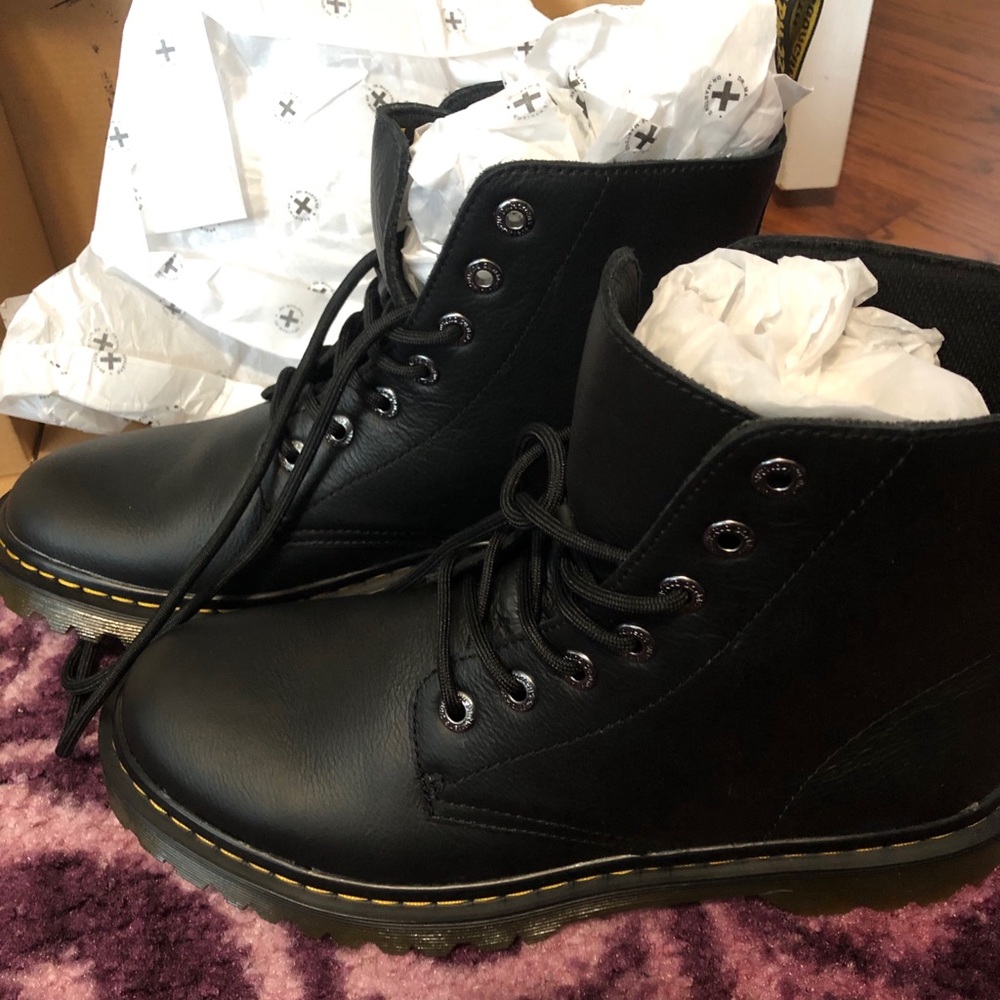 Black Dr. Marten Lace Up Boots